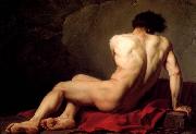 Jacques-Louis  David Patroclus Spain oil painting artist